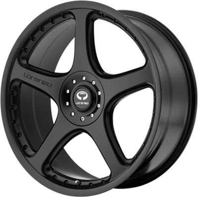 Lorenzo WL28 8x18 5x112 ET 32 Dia 72.62 Black