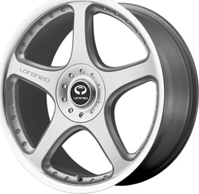 Lorenzo WL28 10x21 5x112 ET 40 Dia 74.1 Silver