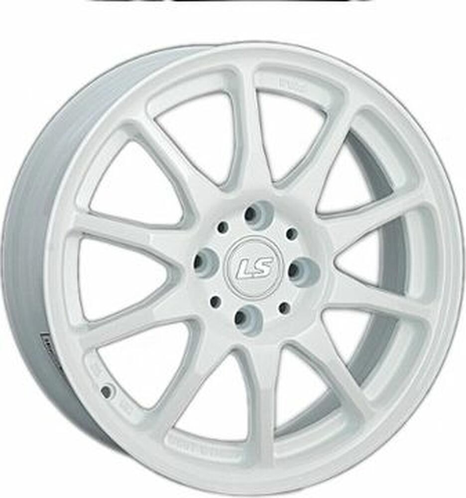 LS 300 6x15 4x100 ET 45 Dia 73.1 White