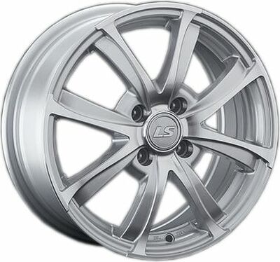 LS 313 6x15 4x100 ET 50 Dia 60.1 silver