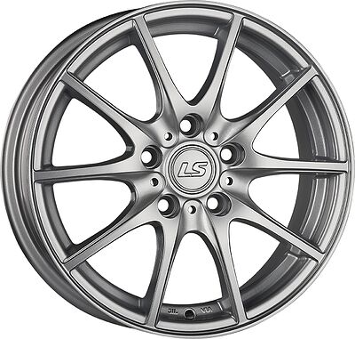 LS 536 6x15 4x100 ET 40 Dia 60.1 silver