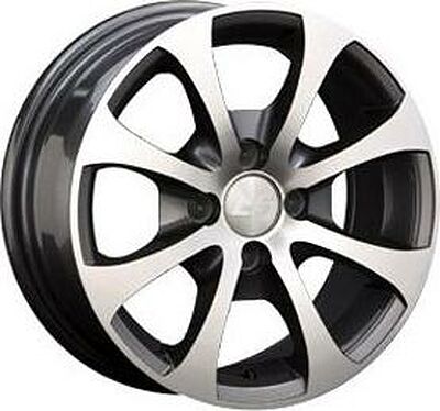 LS BY503 6x14 4x98 ET 35 Dia 58.6 silver