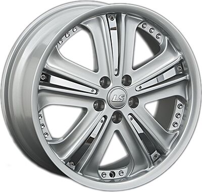LS CW924 7.5x18 5x120 ET 45 Dia 72.6 silver