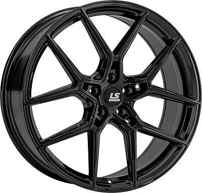 LS FlowForming LS RC100 9.5x22 5x108 ET 48 Dia 63.4 BK