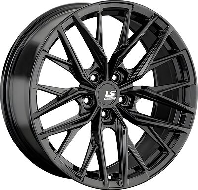 LS FlowForming LS RC81 8.5x19 5x114.3 ET 30 Dia 67.1 BK