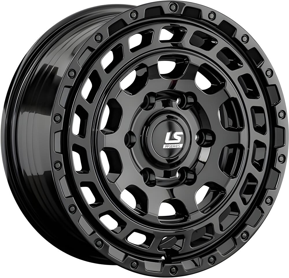 LS FlowForming LS RC89 7x16 6x139.7 ET 38 Dia 67.1 BK