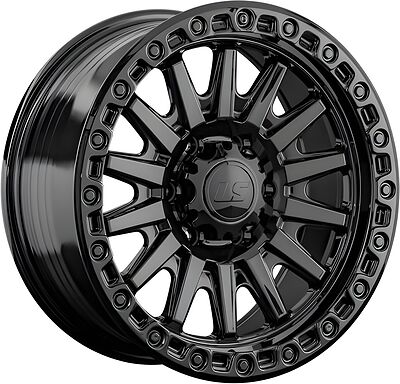 LS FlowForming LS RC90 9x18 6x139.7 ET 15 Dia 106.1 BK