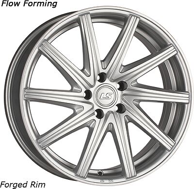 LS FlowForming RC10 8x19 5x112 ET 39 Dia 66.6 silver