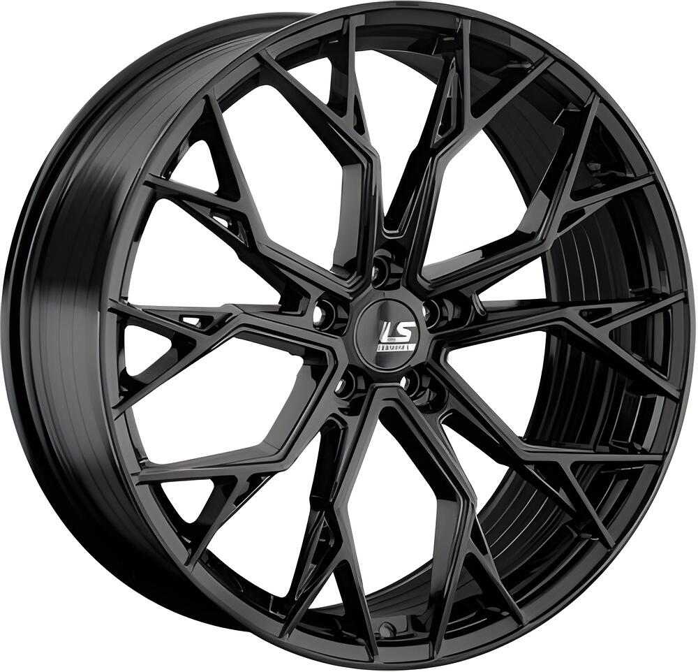 LS FlowForming RC61 8x18 5x108 ET 45 Dia 63.3 BK