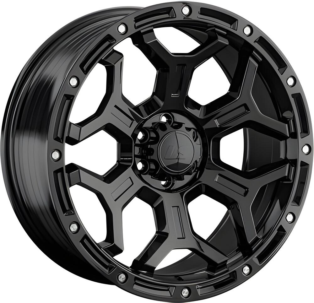 LS FlowForming RC68 9x18 6x139 ET 25 Dia 106 BK