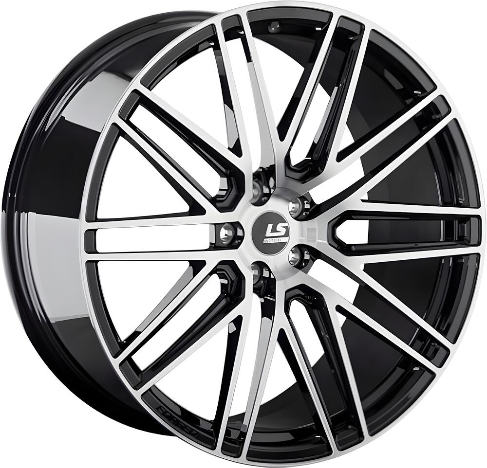 LS Forged FG12 9.5x21 5x112 ET 36 Dia 66.6 BK