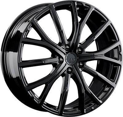 LS Forged LS FG21 7x19 5x108 ET 52 Dia 60.1 BK