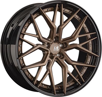 LS Forged LS FG35 10x22 5x112 ET 18 Dia 66.6 BZ/BK