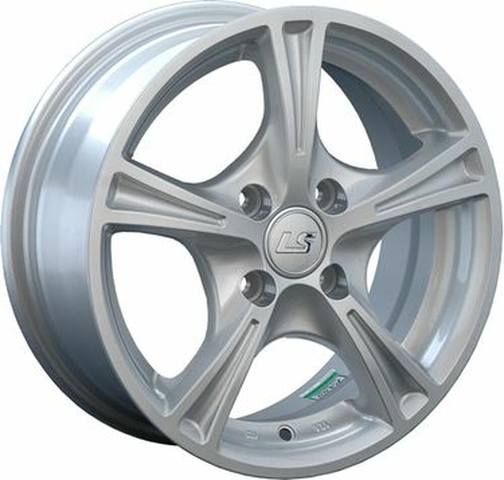 LS NG232 6x14 4x98 ET 35 Dia 58.6 silver