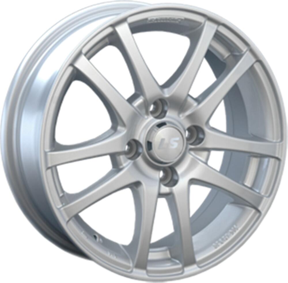 LS NG450 6x15 4x98 ET 35 Dia 58.6 silver