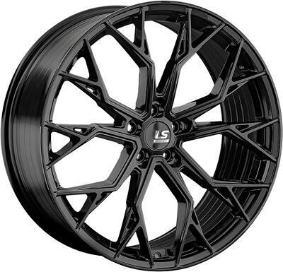 LS RC61 8x18 5x112 ET 30 Dia 66.6 BK