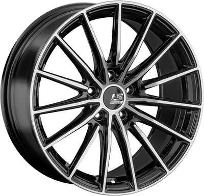 LS RC63 8.5x20 5x108 ET 38 Dia 65.1 BK