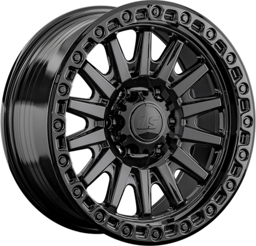 LS RC90 9x18 6x139.7 ET 15 Dia 106.1 BK