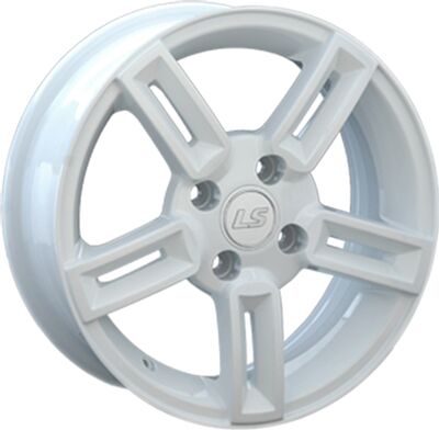 LS ZT384 5.5x14 4x98 ET 35 Dia 58.6 White