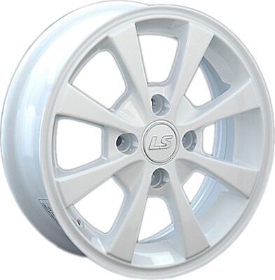 LS ZT391 5x13 4x98 ET 35 Dia 58.6 White