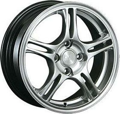 LS ZT392 5.5x14 4x98 ET 35 Dia 58.6 silver