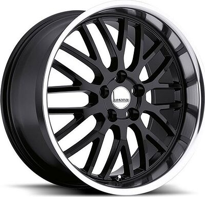Lumarai Kya 8x19 5x120 ET 31 Dia 60.1 Gloss Black Mirror Lip