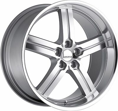 Lumarai Morro 8x18 5x114.3 ET 37 Dia 60.1 silver