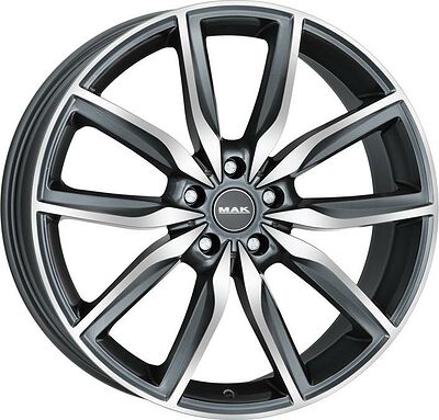 Mak Allianz 9x20 5x112 ET 30 Dia 66.6 Gunmetal