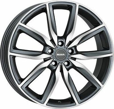 Mak Allianz 9x20 5x112 ET 44 Dia 66.6 Gunmetal Mirror Face