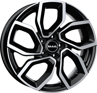 Mak Apollo 6x15 5x98 ET 37 Dia 58.1 Black Mirror