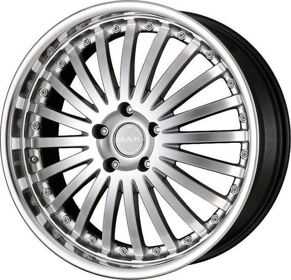 Mak Arena 10x21 5x112 ET 50 Dia 66.6 Hyper Silver