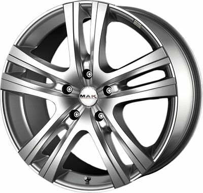 Mak Aria 7.5x17 5x112 ET 35 Dia 76 Silver