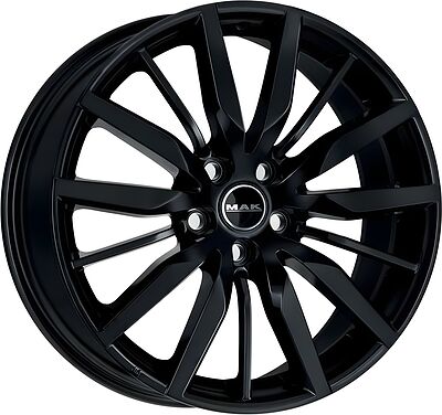 Mak Barbury 8x19 5x108 ET 45 Dia 63.4 Gloss Black