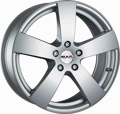Mak Bee 7x16 5x112 ET 39 Dia 66.4 SILVER