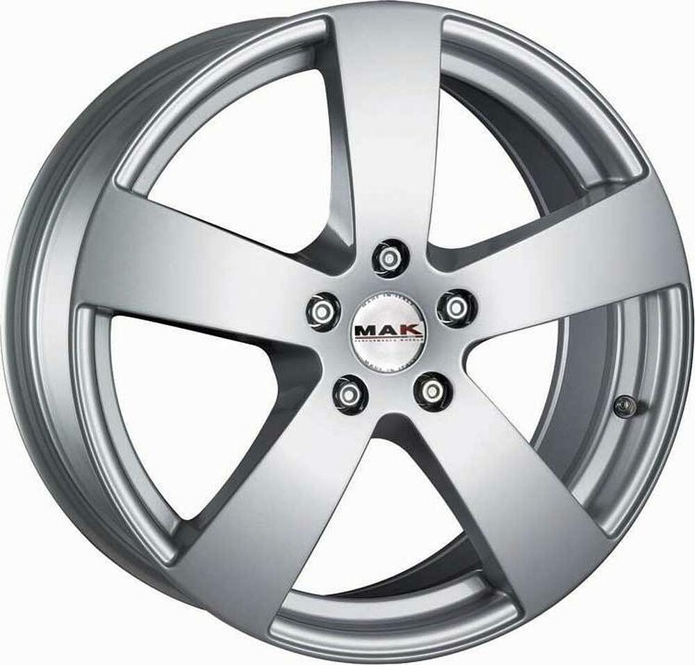 Mak Bee 7.5x17 5x120 ET 65 Dia 55 Silver