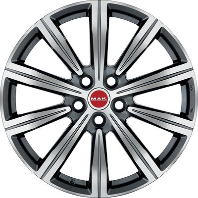 Mak Birmingham 8.5x20 5x120 ET 45 Dia 65.1 Mirror