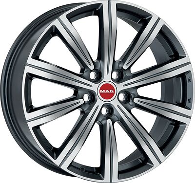Mak Birmingham 8.5x20 5x120 ET 45 Dia 65.1 Mirror