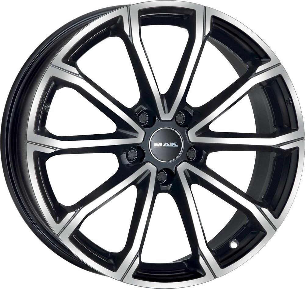 Mak DaVinci 4 6.5x17 4x100 ET 43 Dia 57.1 Black Mirror
