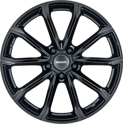 Mak DaVinci 7x18 5x114.3 ET 35 Dia 60.1 Gloss Black