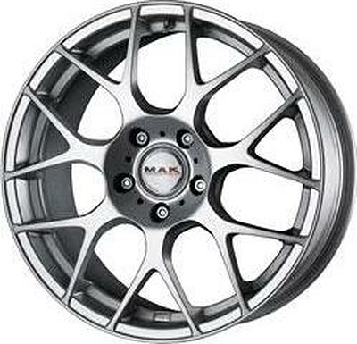 Mak DTM-One 7.5x18 5x114.3 ET 55 Dia 64.1 HYPER SILVER