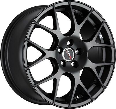 Mak DTM-One 8x17 5x100 ET 35 Dia 72 MAT BLACK