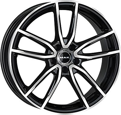 Mak Evo 8x18 5x112 ET 43 Dia 66.6 Black Mirror
