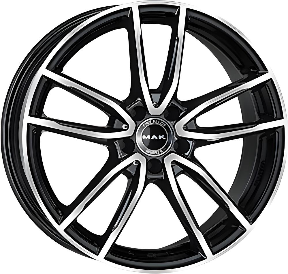 Mak Evo 8x19 5x112 ET 33 Dia 66.6 Black Mirror
