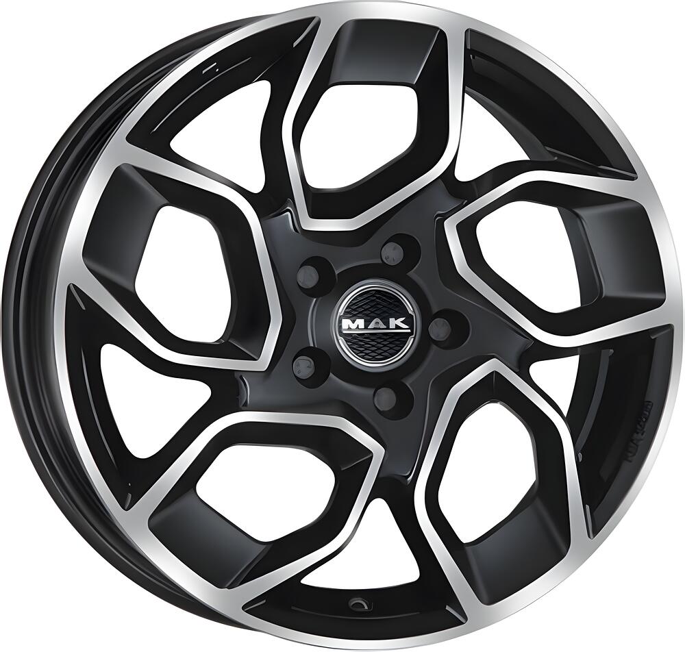 Mak Express 6.5x16 5x112 ET 50 Dia 76 Black Mirror
