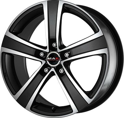 Mak F5 7.5x17 5x112 ET 45 Dia 76 Ice Superdark