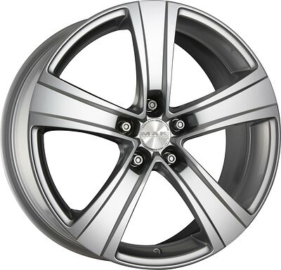 Mak F5 7x16 5x105 ET 40 Dia 56.6 silver