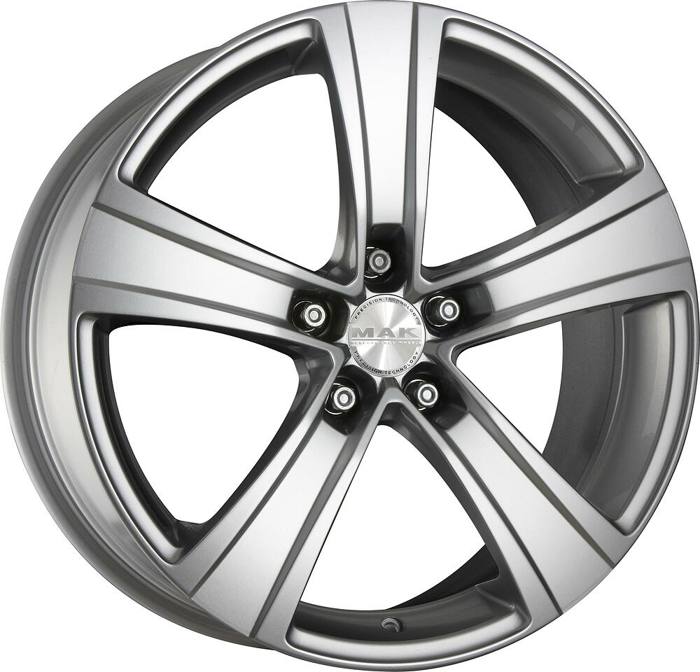 Mak F5 7x16 5x100 ET 35 Dia 72 silver