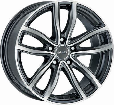 Mak Fahr 8x19 5x120 ET 36 Dia 72 Gunmetal Mirror Face
