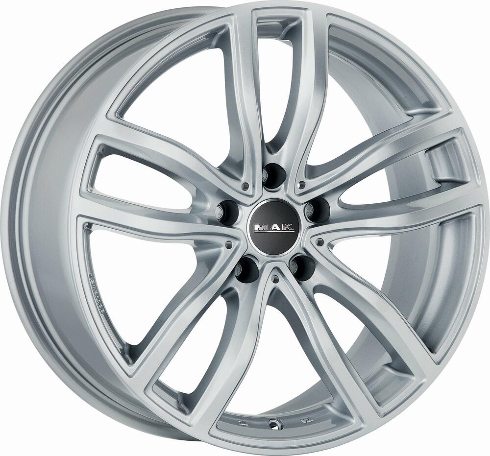 Mak Fahr 8x19 5x120 ET 30 Dia 72.6 silver