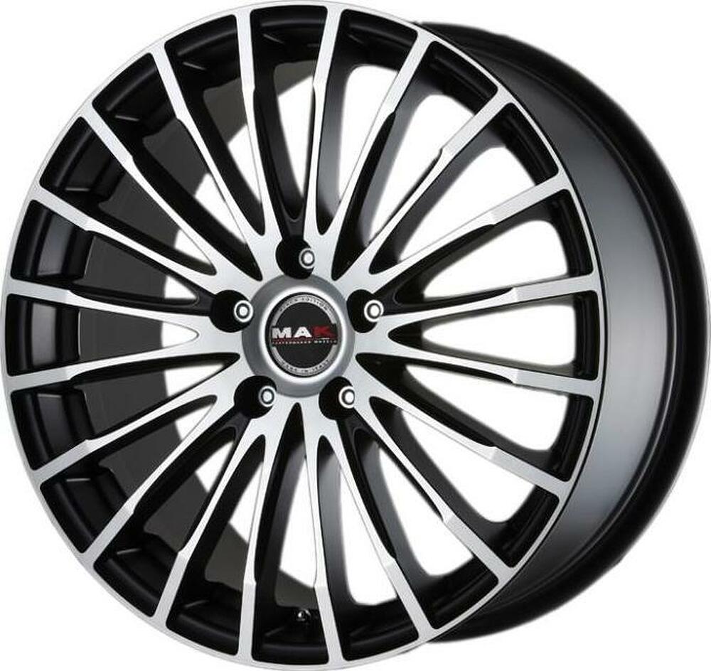 Mak Fatale 8x18 5x112 ET 30 Dia 76 Silver mirror